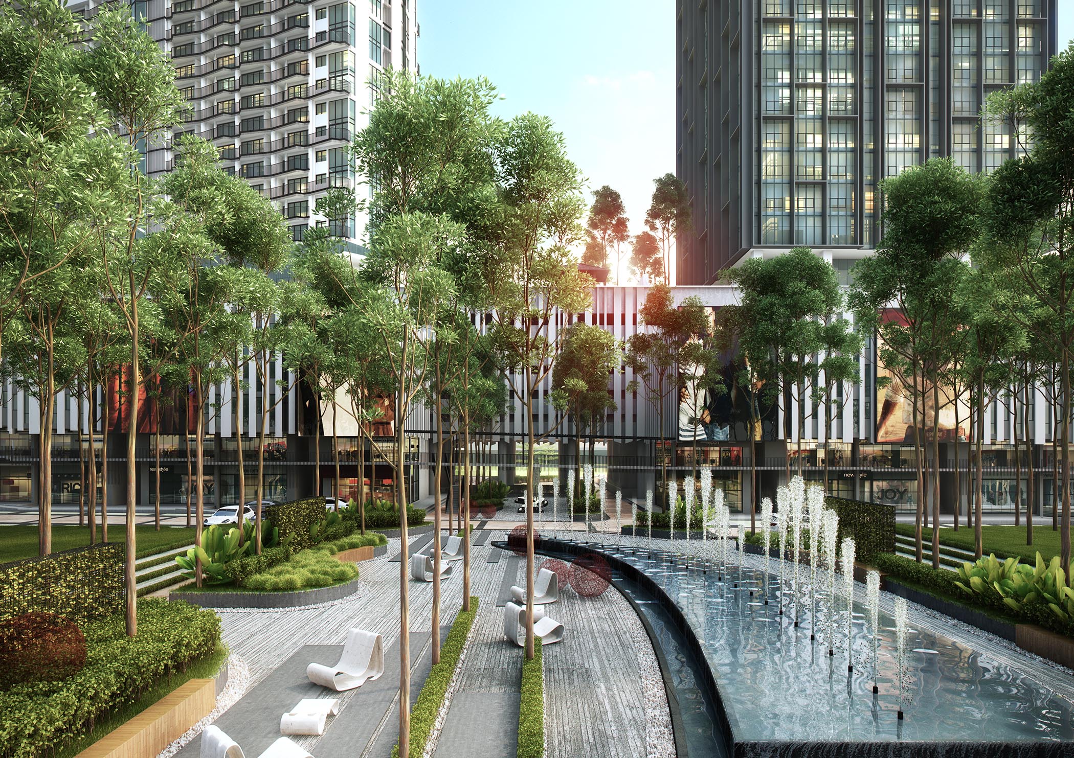 Almãs Pool Side View