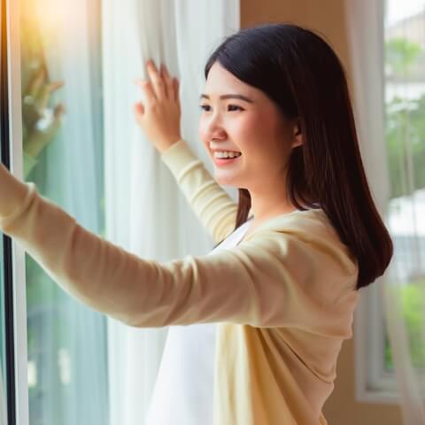 Maximising daylight and natural ventilation