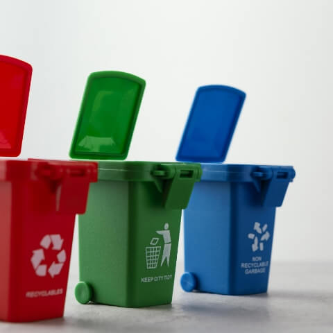 Appropriate waste/recycling management facilities