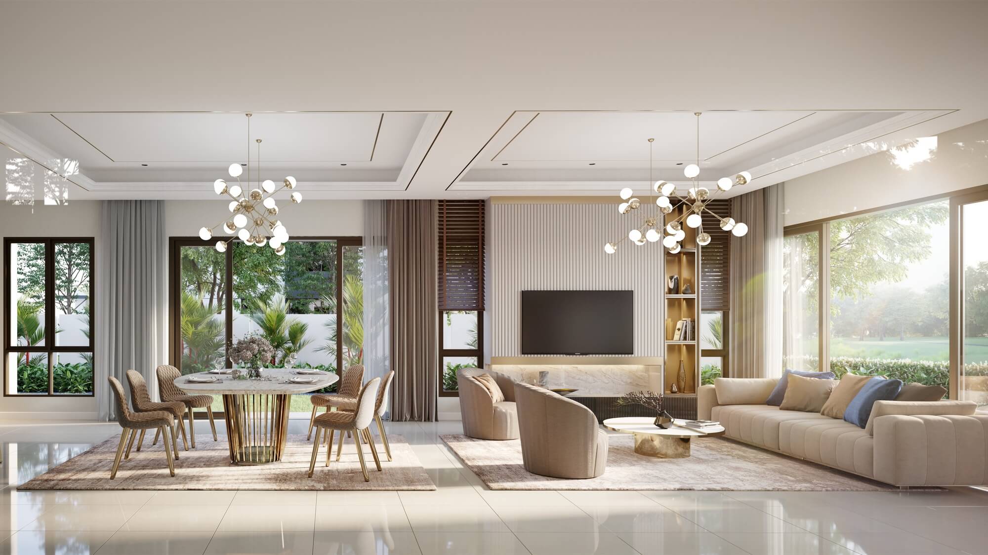 UEM Sunrise Verna Lake Villas Living Room